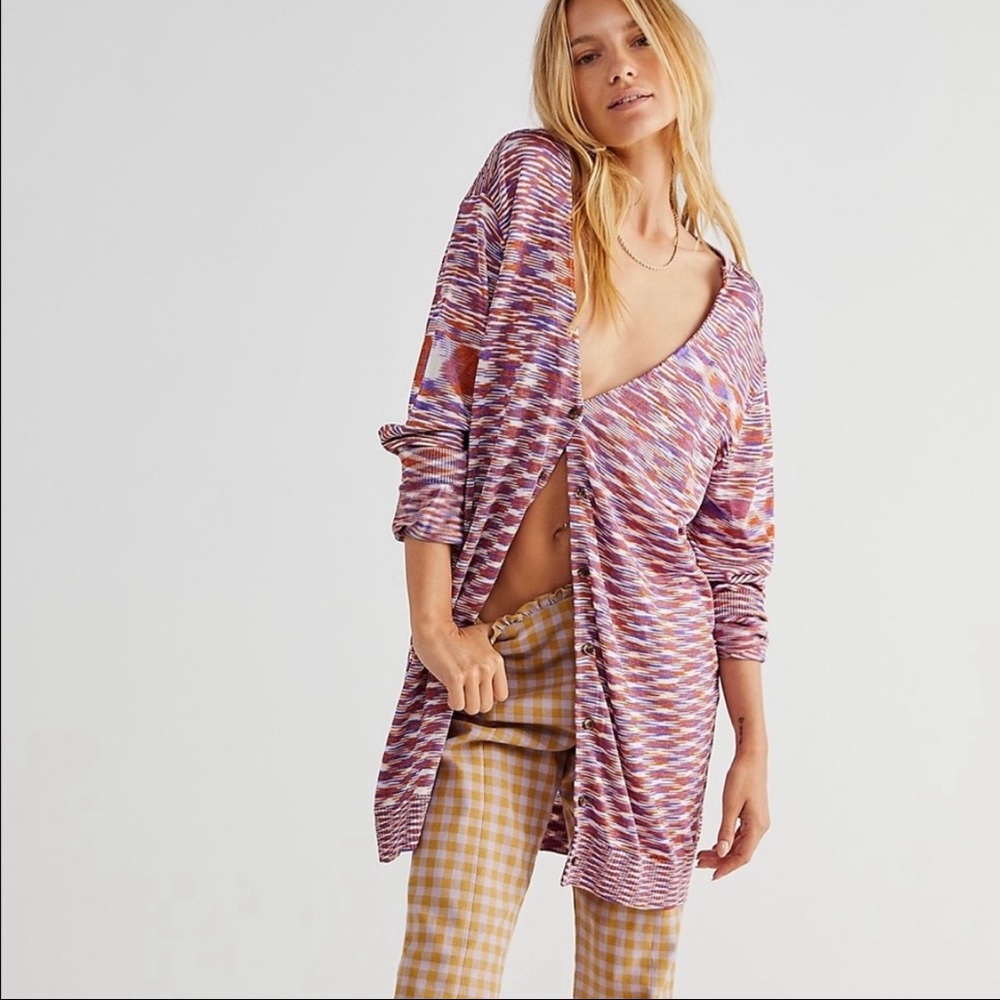 FREE PEOPLE Into the Night Tunic Top